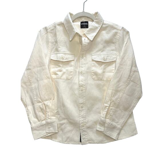 KIDS WAFFLE KNIT BUTTON UP - Picture 1 of 7